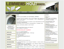 Tablet Screenshot of houthandellemmens.nl